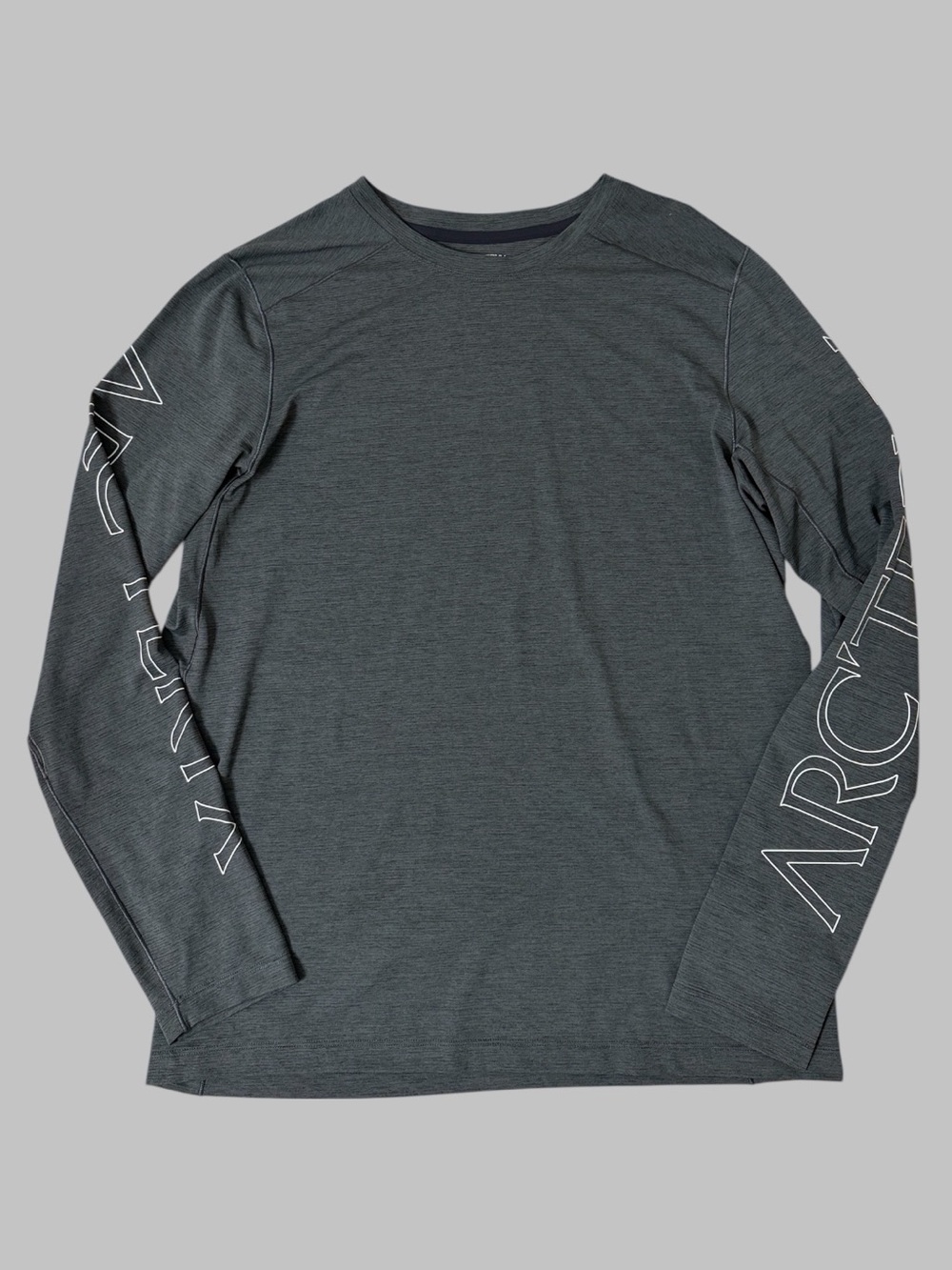 Arc'teryx Gray Cormac Arc'Word Long-Sleeve T-Shirt
